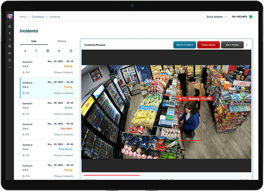 AI-Powered Theft Detection